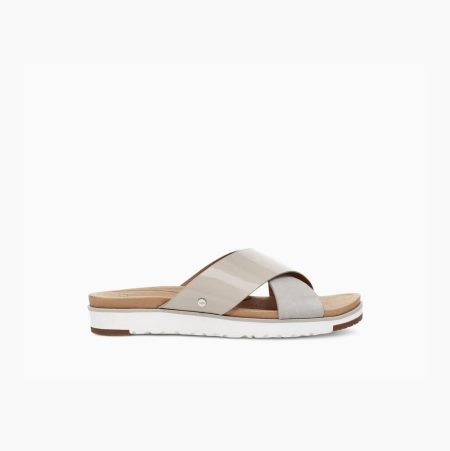 UGG Kari White Sandals for Women (DGTH16309)